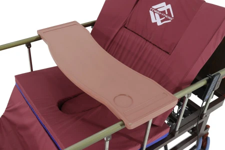 Кровать электрическая Med-Mos DB-11А (МЕ-5228Н-04) ЛДСП Венге с боковым переворачиванием, туалетным устройством и функцией «кардиокресло»