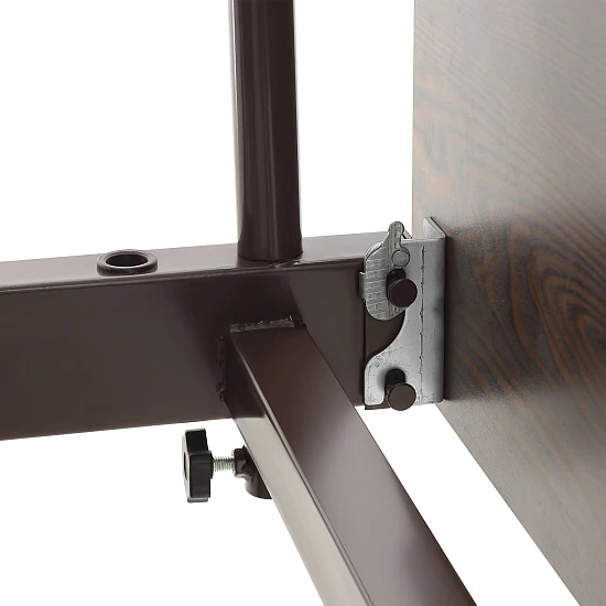 Кровать механическая Med-Mos YG-6 (ММ-2124Н-12) ЛДСП с туалетным устройством и судном с крышкой, функцией «кардиокресло», в комплекте с матрасом