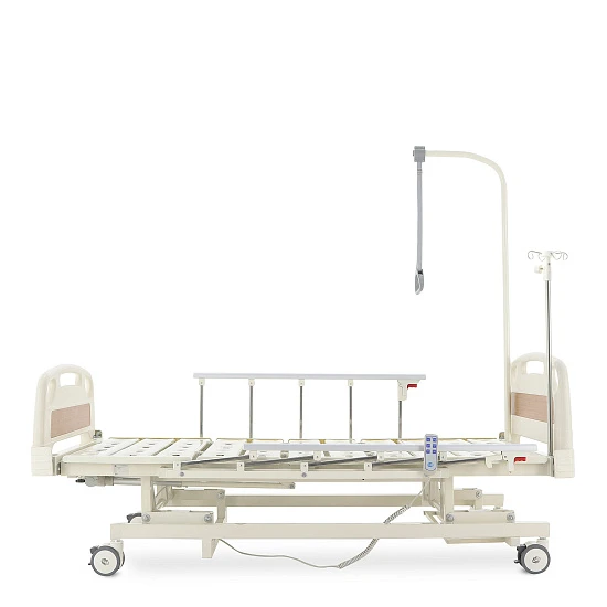 Кровать электрическая Med-Mos DB-6 MЕ-3018Н-05/МЕ-3018Д-04/МЕ-3018Д-11 (3 функции) с удлинением ложа, с аккумулятором