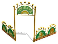 Входная группа Зоопарк Zion