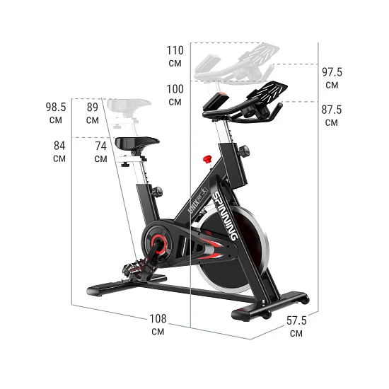 Велотренажер Спин-байк UNIX Fit SB-620