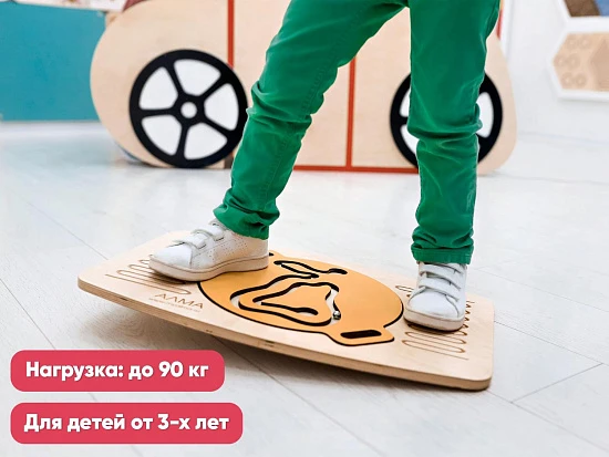 Набор комплектов из 4-х ручных балансиров и 2-х платформ для детей «Балу» АЛМА