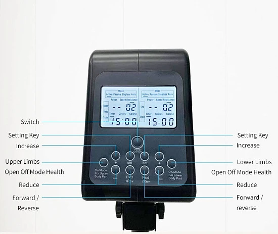 Простой педальный тренажер MINI BIKE с электродвигателем LY-901-F