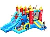 Большой надувной батут «Замок 8 в 1» 9071R