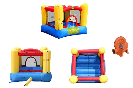 Маленький надувной Батут HAPPY HOP «Попрыгун» 9003