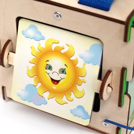 Бизикубик "Солнышко" Yoshatoys