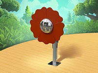 Лепестковый барабан ILdrum - 6 ЦВЕТОК на стойке (ромашка, мак, василёк)