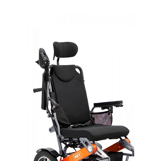 Кресло-коляска складная с электроприводом MET COMPACT PLUS