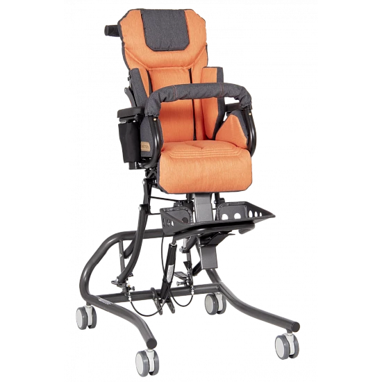 Кресло-коляска комнатная для детей с ДЦП Patron Froggo на домашней раме хай лоу 