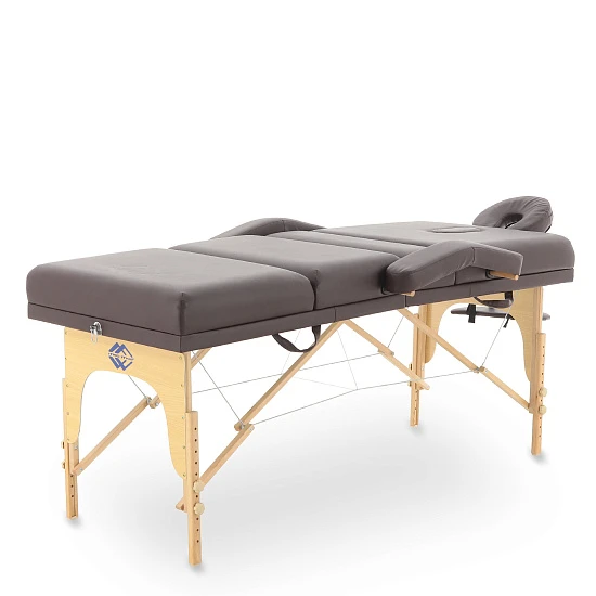 Массажный стол складной деревянный Med-Mos JF-Tapered 4-х секционный