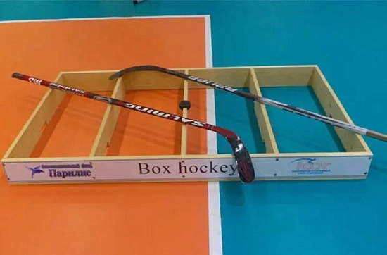 Адаптированная настольная игра «Бокс-хоккей»
