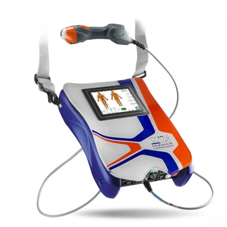 Портативная версия аппарата для лазерной терапии с увеличенной пиковой мощностью Mphi 75