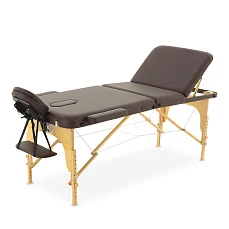 Массажный стол складной деревянный Med-Mos JF-AY01 3-х секционный