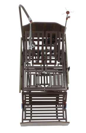 Кровать электрическая Med-Mos DB-11А (МЕ-5228Н-04) ЛДСП Венге с боковым переворачиванием, туалетным устройством и функцией «кардиокресло»