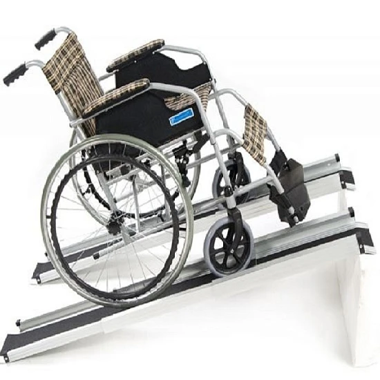 Пандус телескопический 2-х секционный (215 см) LY-6105-2-215