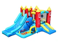Большой надувной батут «Замок 8 в 1» 9071R