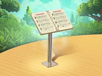 Нотная книга на стойке ILdrum