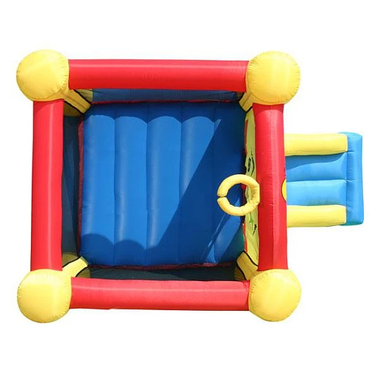 Детский надувной Батут с горкой Забавный Клоун HAPPY HOP 9201