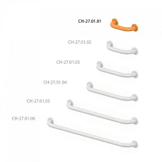 Поручни для ванной прямые Конмет Холдинг Сн-27.01.01