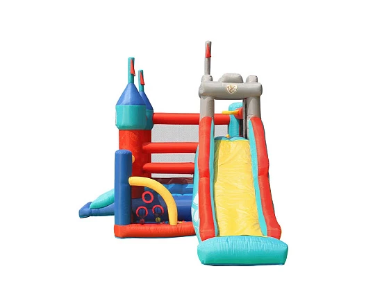 Большой надувной батут "Цитадель 13 в 1"