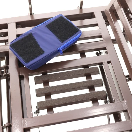 Кровать механическая Med-Mos YG-6 (ММ-2624Н-06/2124Н-04) ЛДСП с туалетным устройством и судном с крышкой, функцией «кардиокресло», в комплекте с матрасом