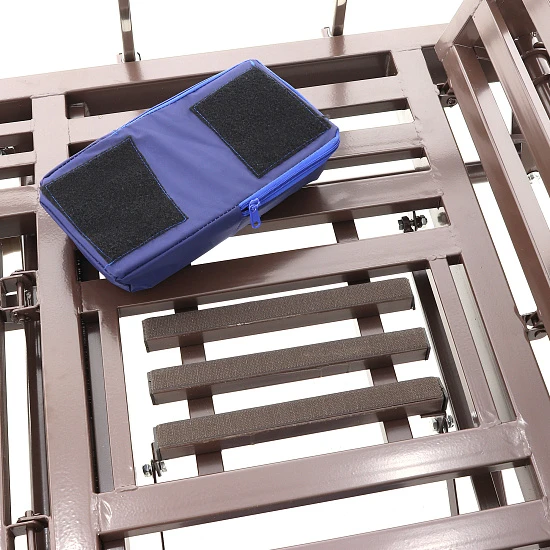 Кровать механическая Med-Mos YG-6 (ММ-2624Н-06/2124Н-04) ЛДСП с туалетным устройством и судном с крышкой, функцией «кардиокресло», в комплекте с матрасом