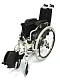 Кресло-коляска инвалидная складная комнатная/прогулочная алюминиевая, вариант исполнения LY-710 903