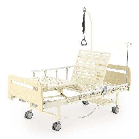 Кровать электрическая Мед-Мос DB-7 (МЕ-2028Д-00) (2 функции) светлое дерево