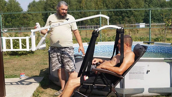 Переносной электрический подъёмник для инвалидов Minik-PRO