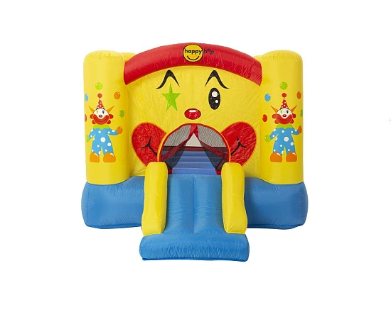 Детский надувной Батут с горкой Забавный Клоун HAPPY HOP 9201