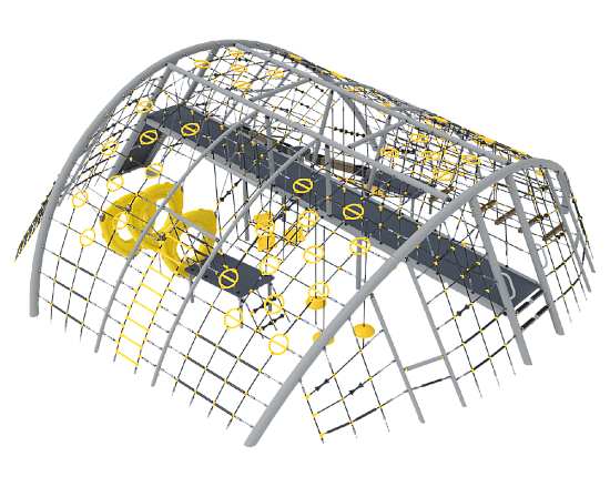 Игровой канатный комплекс Шелби арт. SHG-01.01