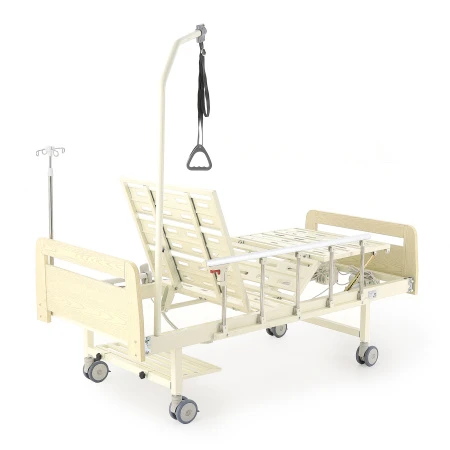 Кровать электрическая Мед-Мос DB-7 (МЕ-2028Д-00) (2 функции) светлое дерево