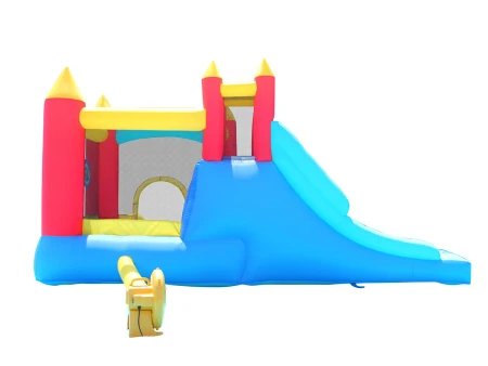Большой надувной батут «Замок 8 в 1» 9071R