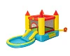 Надувной батут с горкой "Загадочный замок" HAPPY HOP 9820