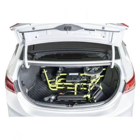 Суперлегкая электроколяска MET Compact 15 с пультом ДУ для сопровождающих лиц