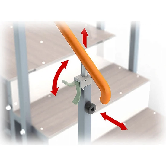 Горка для ходьбы взрослая Hpl-пластик Конмет Холдинг Сн-70.02.11
