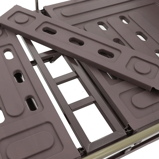 Кровать механическая Мед-Мос Е-8 (MM-2024Н-02) (2 функции) ЛДСП с полкой и обеденным столиком