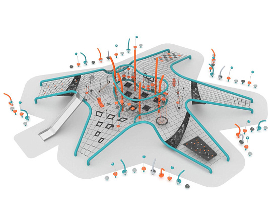 Игровой канатный комплекс Шелби арт. SHR-01.04