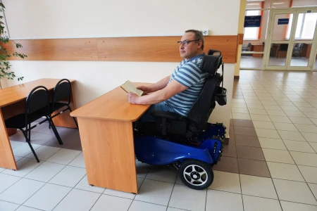 Электроколяска ступенькоход Caterwil GTS4