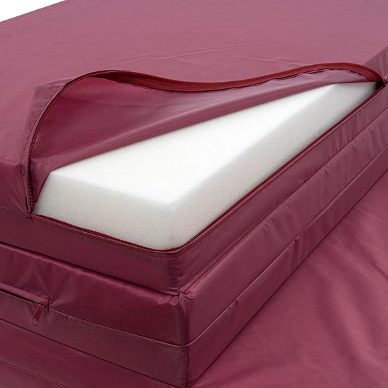 Матрас медицинский беспружинный с водонепроницаемым чехлом НПВ 4242 (ткань)