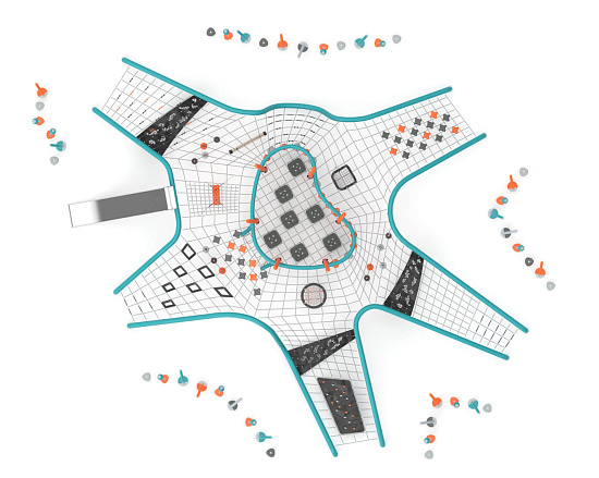 Игровой канатный комплекс Шелби арт. SHR-01.04