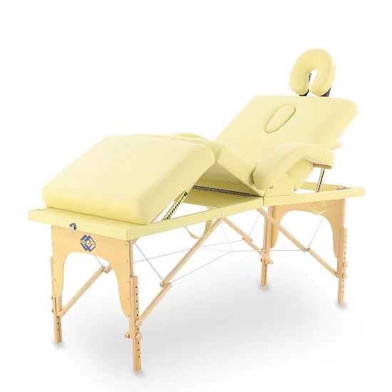 Массажный стол складной деревянный Med-Mos JF-Tapered 4-х секционный