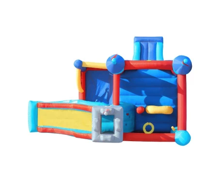 Большой надувной батут "Цитадель 13 в 1"