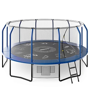 Батут UNIX Line SUPREME GAME 16 ft (Blue)