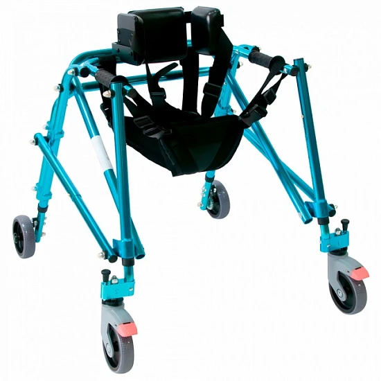 Опоры-ходунки ортопедические регулируемые по высоте на 4-х колесах Мега-Оптим Мега-900/910/920