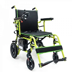 Суперлегкая электроколяска MET Compact 15 с пультом ДУ для сопровождающих лиц