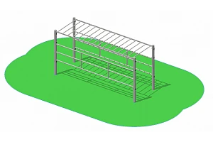 Тренажер для инвалидов «Рукоход горизонтальный»