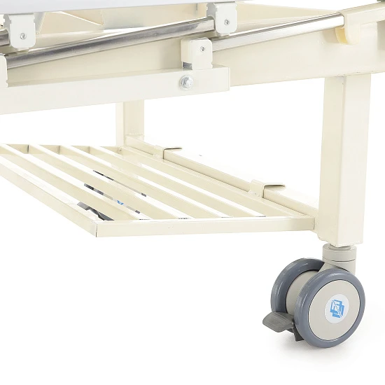 Кровать электрическая Med-Mos DB-7 (MЕ-2018Н-00) (2 функции) с полкой и накроватным столиком