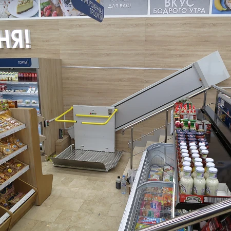 Наклонная подъемная платформа для инвалидов ИНВАЛИФТ