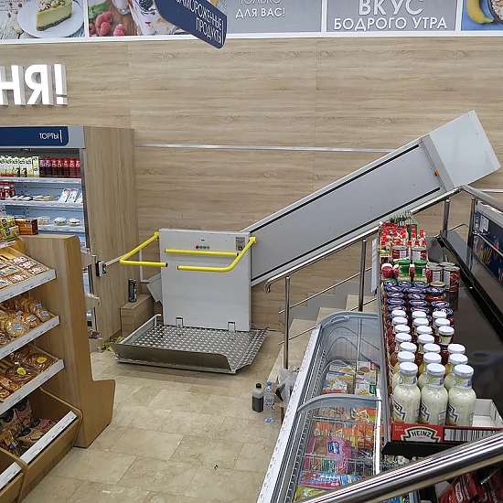 Наклонная подъемная платформа для инвалидов ИНВАЛИФТ